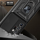 For Samsung Galaxy Note20 Ultra 5G Sliding Camera Cover Design TPU+PC Protective Case(Silver)