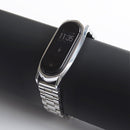 For Xiaomi Mi Band 6 / 5 / 4 / 3 Mijobs Three Beads Metal GT Stainless Steel Watch Band(Gold)