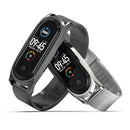 For Xiaomi Mi Band 6 / 5 / 4 / 3 Mijobs Milan Buckle GT Metal Stainless Steel Watch Band(Gold)