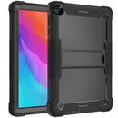 For Huawei MatePad T 10s Silicone + PC Shockproof Protective Case with Holder(Black)