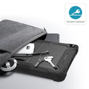 For Huawei MatePad T 10s Silicone + PC Shockproof Protective Case with Holder(Black)
