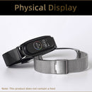 For Xiaomi Mi Band 6 / 5 / 4 / 3 Mijobs Milan Buckle Plus Stainless Steel Watch Band(Black)
