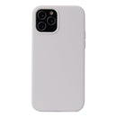 Solid Color Liquid Silicone Shockproof Protective Case For iPhone 13 mini(White)