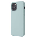 Solid Color Liquid Silicone Shockproof Protective Case For iPhone 13 mini(Emerald Green)