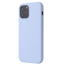 Solid Color Liquid Silicone Shockproof Protective Case For iPhone 13 mini(Lilac Purple)