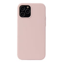 Solid Color Liquid Silicone Shockproof Protective Case For iPhone 13 mini(Sand Pink)