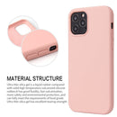 Solid Color Liquid Silicone Shockproof Protective Case For iPhone 13 mini(Emerald Green)