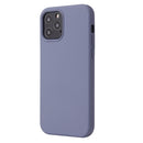 Solid Color Liquid Silicone Shockproof Protective Case For iPhone 13 Pro(Lavender Grey)