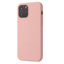 Solid Color Liquid Silicone Shockproof Protective Case For iPhone 13 Pro(Sakura Pink)