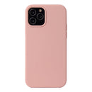 Solid Color Liquid Silicone Shockproof Protective Case For iPhone 13 Pro Max(Sakura Pink)