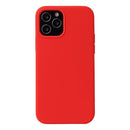Solid Color Liquid Silicone Shockproof Protective Case For iPhone 13 Pro Max(Red)