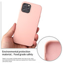 Solid Color Liquid Silicone Shockproof Protective Case For iPhone 13 Pro Max(Lilac Purple)