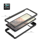 For Google Pixel 6 Starry Sky Solid Color Series Shockproof PC + TPU Case(Black)