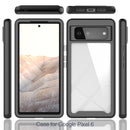 For Google Pixel 6 Starry Sky Solid Color Series Shockproof PC + TPU Case(Black)