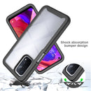 For OPPO A54 5G / A74 5G Starry Sky Solid Color Series Shockproof PC + TPU Case(Red)