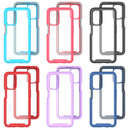 For OPPO A54 5G / A74 5G Starry Sky Solid Color Series Shockproof PC + TPU Case(Purple)