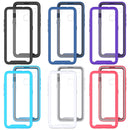 For TCL 10L Starry Sky Solid Color Series Shockproof PC + TPU Case(Rose Red)
