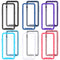 For TCL 10L Starry Sky Solid Color Series Shockproof PC + TPU Case(Rose Red)