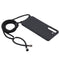 For Samsung Galaxy S21 FE Candy Colors TPU Protective Case with Lanyard(Black)