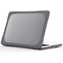 TPU + PC Two-color Anti-fall Laptop Protective Case For MacBook Pro Retina 13.3 inch A1502 / A1425(Grey)