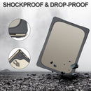 TPU + PC Two-color Anti-fall Laptop Protective Case For Microsoft Surface Laptop 3 / 4 15 inch(Grey)