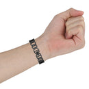 For Fitbit Luxe Special Edition Metal Bracelet Watch Band(Black)