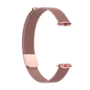 For Fitbit Luxe Special Edition Milanese Metal Magnetic Watch Band(Pink)