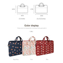 ST01DZ Lightweight Canvas Printed Laptop Bag, Size:14.1-15.4 inch(Red)