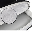 ST11 Polyester Thickened Laptop Bag with Detachable Shoulder Strap, Size:15.6 inch(Silver Gray)