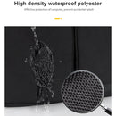 ST11 Polyester Thickened Laptop Bag with Detachable Shoulder Strap, Size:15.6 inch(Black)