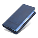 For Huawei P50 Pro AZNS Magnetic Calf Texture Horizontal Flip Leather Case with Card Slots & Holder & Wallet(Dark Blue)