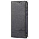 For Huawei P50 Pro AZNS Magnetic Calf Texture Horizontal Flip Leather Case with Card Slots & Holder & Wallet(Black)