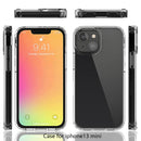 Shockproof Scratchproof TPU + Acrylic Protective Case For iPhone 13 mini(Transparent)