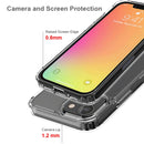 Shockproof Scratchproof TPU + Acrylic Protective Case For iPhone 13 mini(Transparent)