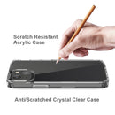 Shockproof Scratchproof TPU + Acrylic Protective Case For iPhone 13 mini(Transparent)