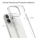 Shockproof Scratchproof TPU + Acrylic Protective Case For iPhone 13 Pro(Black)