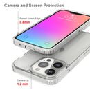 Shockproof Scratchproof TPU + Acrylic Protective Case For iPhone 13 Pro(Black)