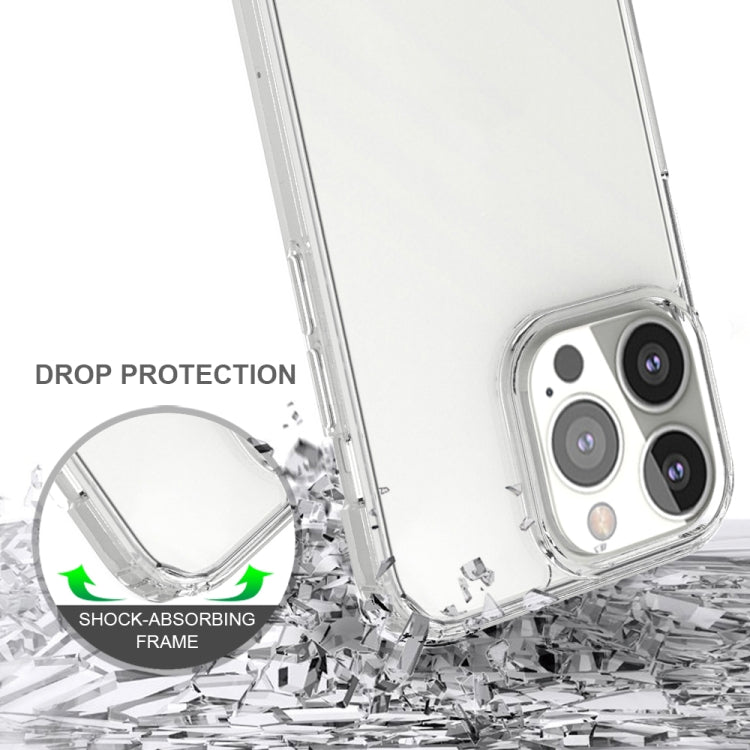 Shockproof Scratchproof TPU + Acrylic Protective Case For iPhone 13 Pro(Black)