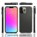 Shockproof Scratchproof TPU + Acrylic Protective Case For iPhone 13 Pro Max(Transparent)