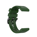 For Garmin Fenix 6 22mm Smart Watch Quick Release Silicon Watch Band(Army Green)
