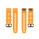 For Garmin Fenix 6 22mm Smart Watch Quick Release Silicon Watch Band(Yellow)