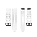 For Garmin Fenix 6 22mm Smart Watch Quick Release Silicon Watch Band(White)