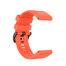 For Garmin Fenix 6 22mm Smart Watch Quick Release Silicon Watch Band(Coral Red)