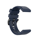For Garmin Fenix 6 22mm Smart Watch Quick Release Silicon Watch Band(Midnight Blue)