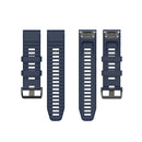 For Garmin Fenix 6 22mm Smart Watch Quick Release Silicon Watch Band(Midnight Blue)