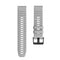 For Garmin Fenix 7X / 6X 26mm Smart Watch Quick Release Silicon Watch Band(Grey)