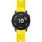 For Garmin Fenix 7X / 6X 26mm Smart Watch Quick Release Silicon Watch Band(Yellow)