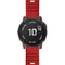For Garmin Fenix 7X / 6X 26mm Smart Watch Quick Release Silicon Watch Band(Red)