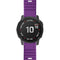 For Garmin Fenix 7X / 6X 26mm Smart Watch Quick Release Silicon Watch Band(Purple)