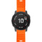 For Garmin Fenix 7X / 6X 26mm Smart Watch Quick Release Silicon Watch Band(Orange)